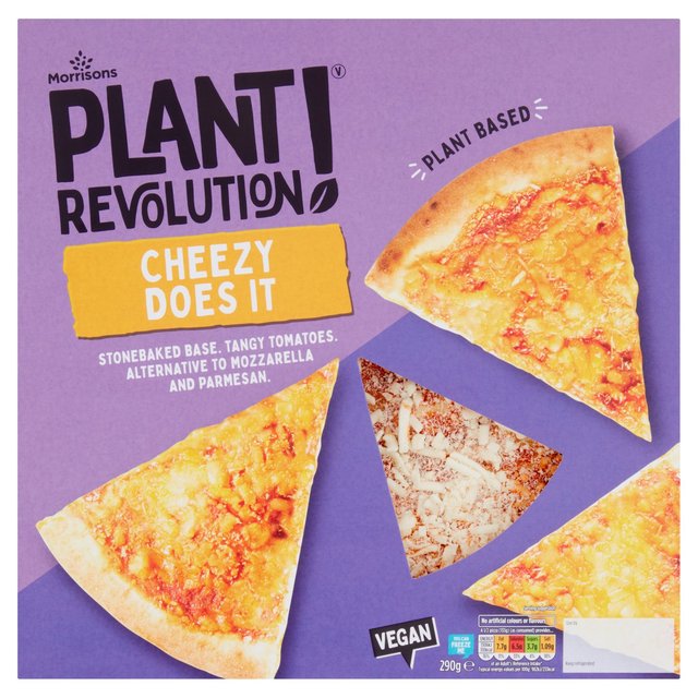 Morrisons Plant Revolution Cheezy Does It Pizza 290g