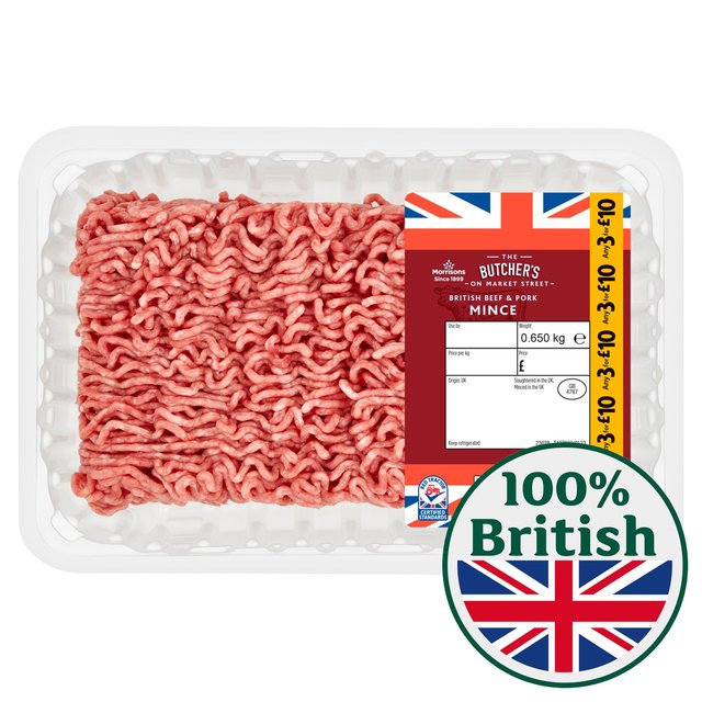 Morrisons Market Street Beef And Pork Mince 650g