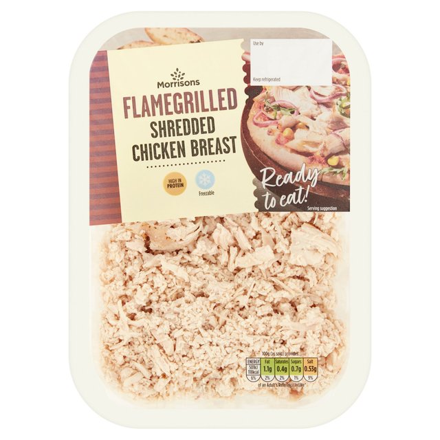 Morrisons Chargrilled Shredded Chicken 160g