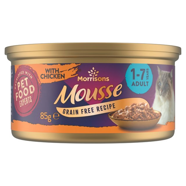 Morrisons Adult Cat Premium Luxury Food Chicken 85g