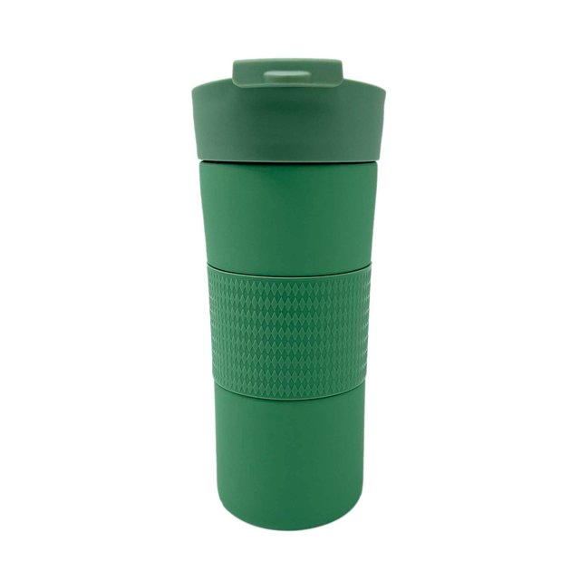 Nutmeg Home Softgrip Coffee Cup Green 