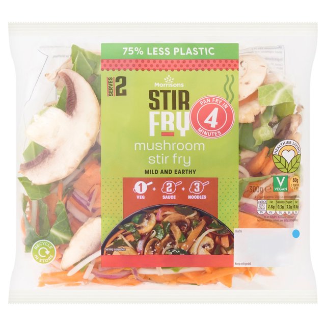 Morrisons Mushroom Stir Fry 300g