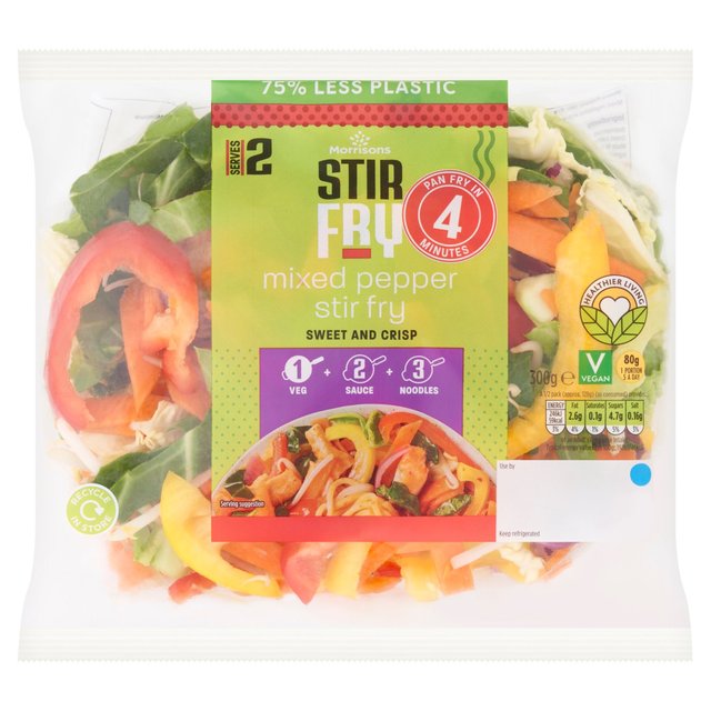 Morrisons Mixed Pepper Stir Fry 300g