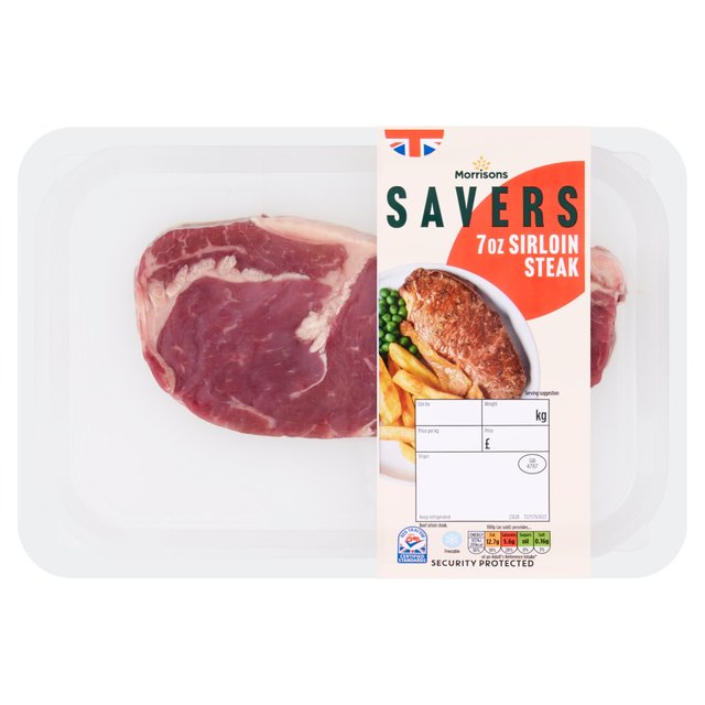 Morrisons Savers Beef Sirloin 200g