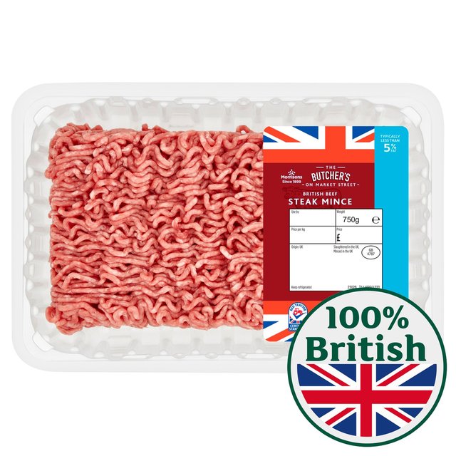 Morrisons British Beef Lean Mince 5% Fat 750g