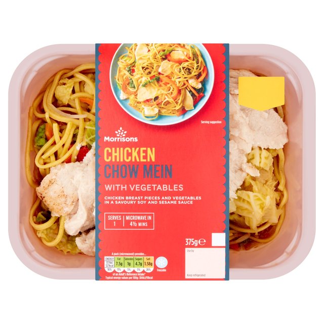 Morrisons Chicken Chowmein 375g