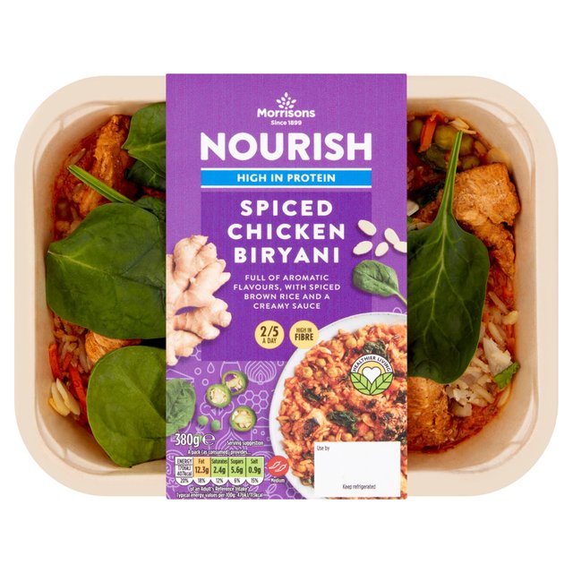 Morrisons Nourish Chicken Biryani 380g