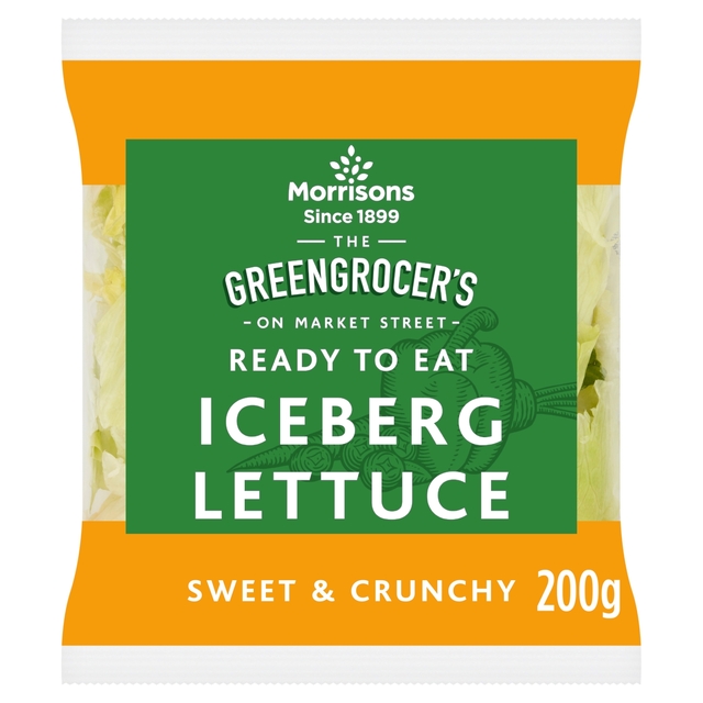 Morrisons Chopped Iceberg Lettuce 200g