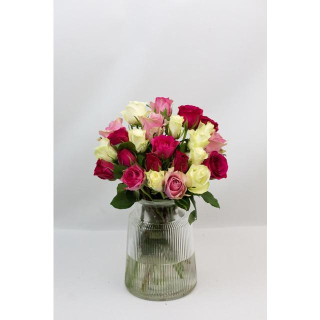 Morrisons Rainbow Roses Flowers Bouquet 