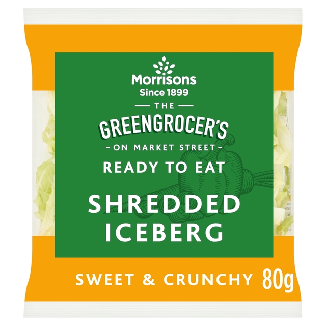 Morrisons Shredded Iceberg Lettuce 80g