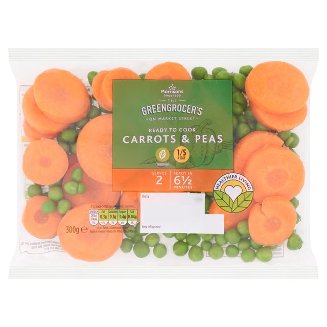 Morrisons Carrot & Peas 300g