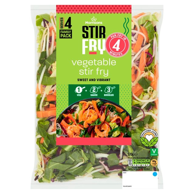 Morrisons Vegetable Stir Fry 570g