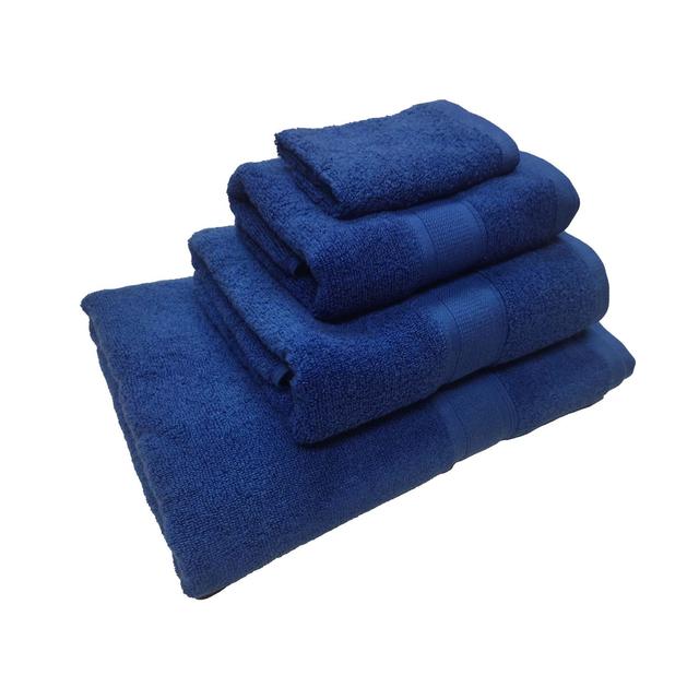 Nutmeg Blue Super Soft Face Cloth 