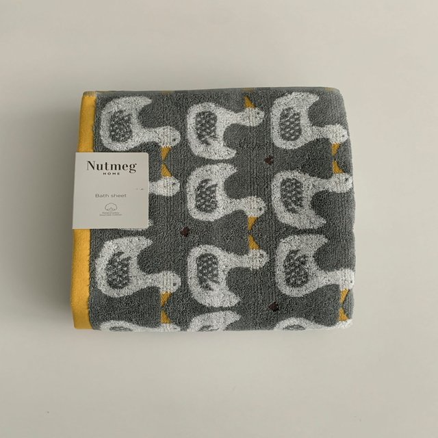 Nutmeg Duck Design Bath Sheet 