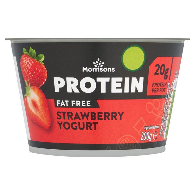 Morrisons Strawberry Protein Yogurt  200g