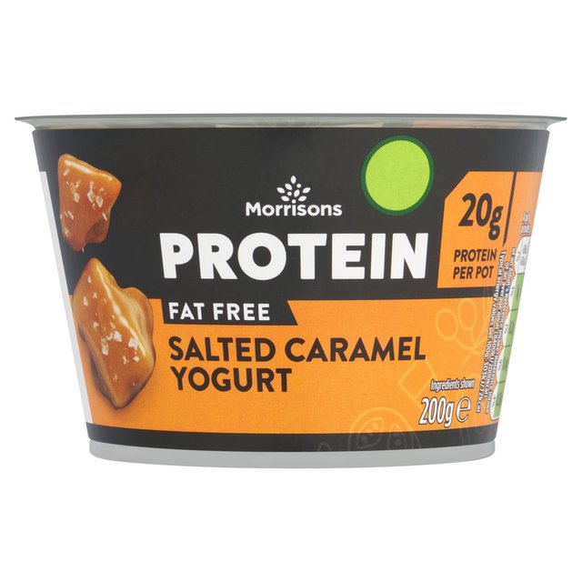 Morrisons Salted Caramel Protein Yogurt  200g