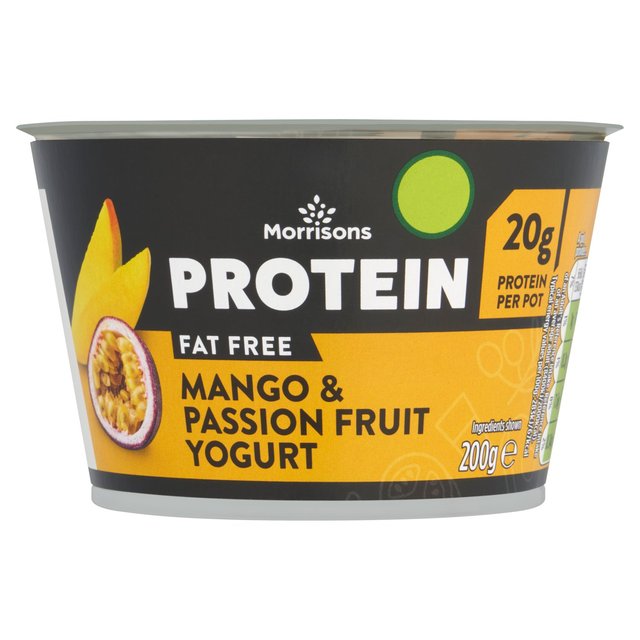 Morrisons Mango, Passion Fruit & Papaya Protein Yogurt  200g