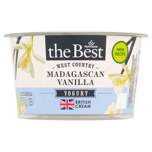 Morrisons The Best Madagascan Vanilla Yoghurt  150g