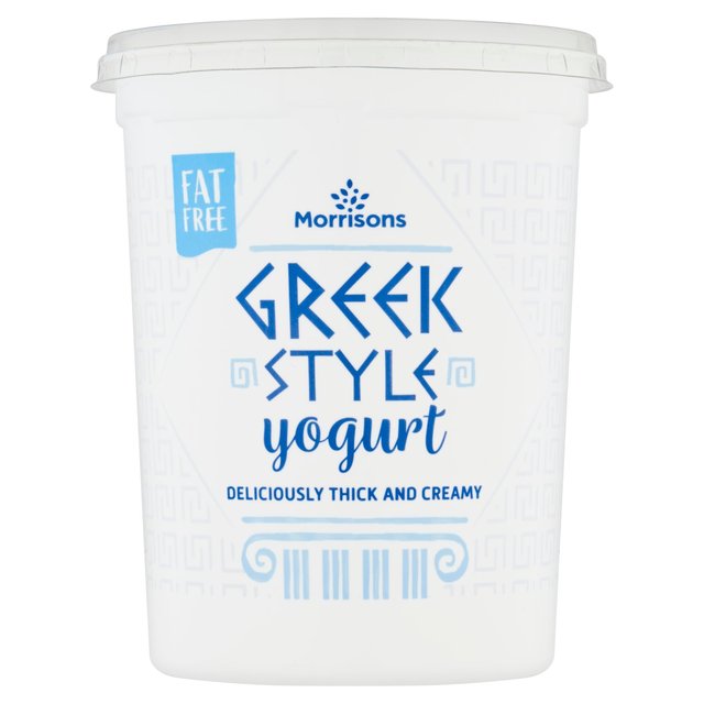 Morrisons Fat Free Greek Style Yoghurt  1kg