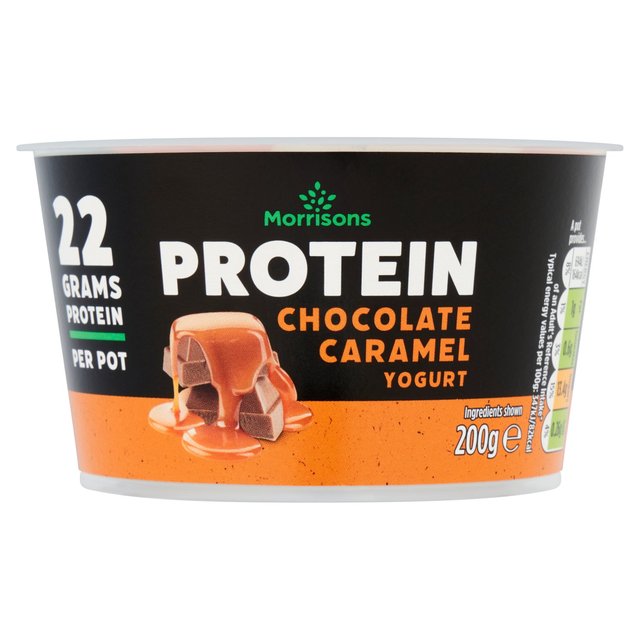 Morrisons Chocolate Caramel Protein Yoghurt 200g