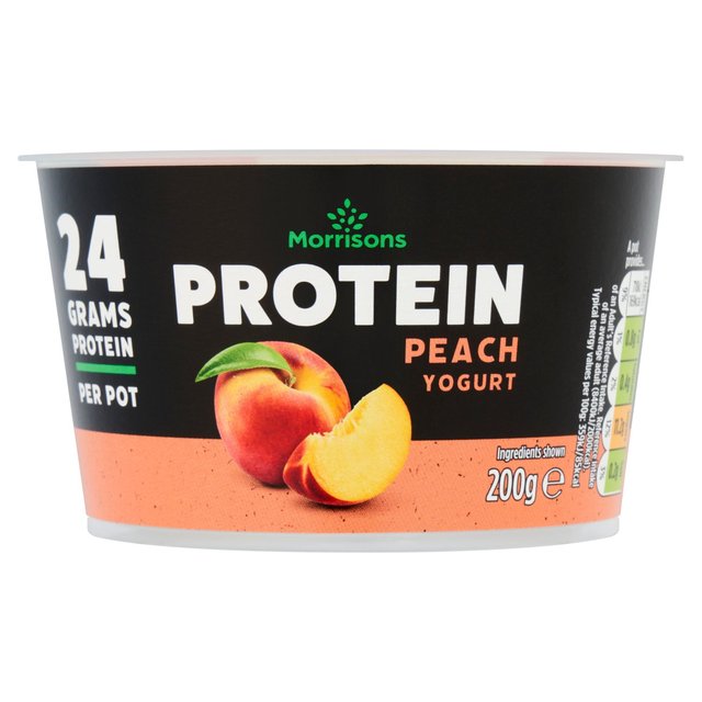 Morrisons Peach Protein Yoghurt 200g