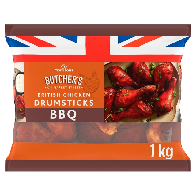 Morrisons BBQ Chicken Drumsticks 1kg