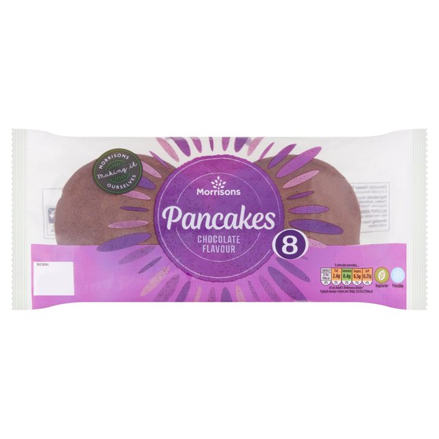 Morrisons Chocolate Pancakes 8 per pack