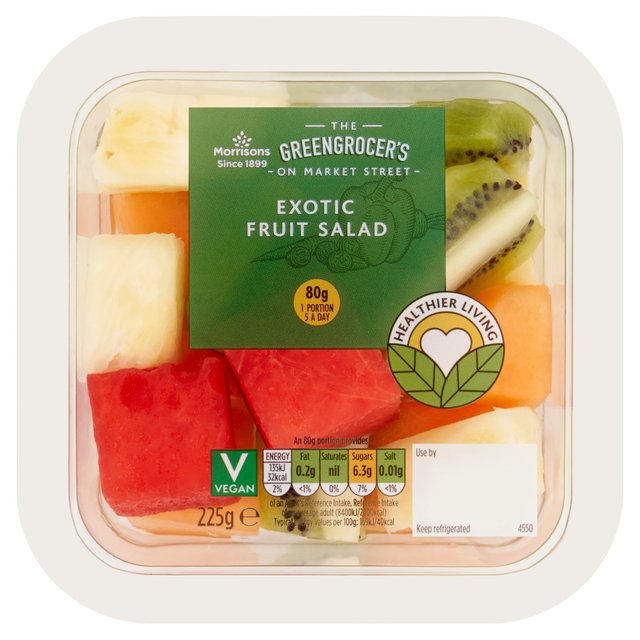 Morrisons Exotic Fruit Salad 225g