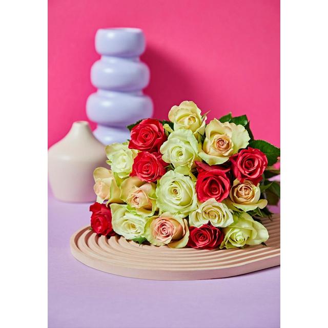 Morrisons Pastel Roses Flowers Bouquet  