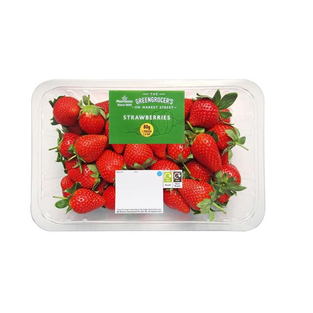 Morrisons Strawberries 400g plus 50% Extra Free 600g