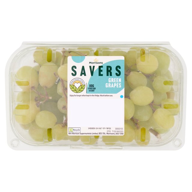 Morrisons Savers Green Grapes 500g
