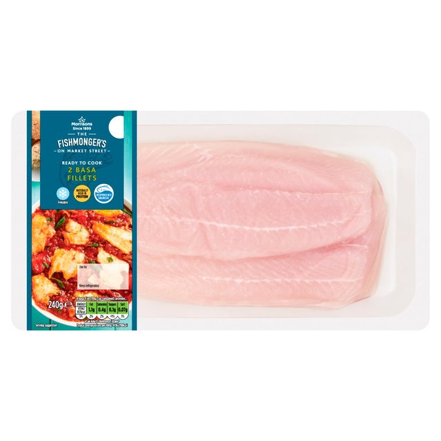 Morrisons Market St Basa Fillets 240g