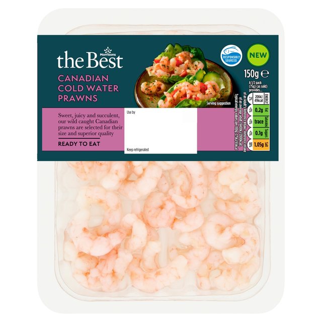 Morrisons The Best Cold Water Prawns 150g