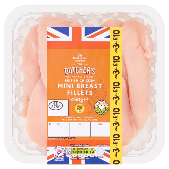 Morrisons Chicken Mini Fillet 450g