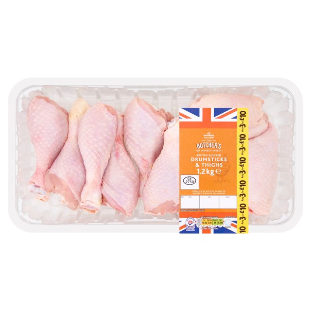 Morrisons Chicken Drumsticks & Thigh 1.2kg