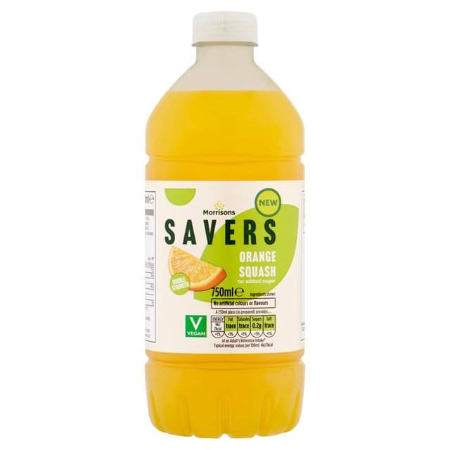 Morrisons Savers Orange Squash 750ml