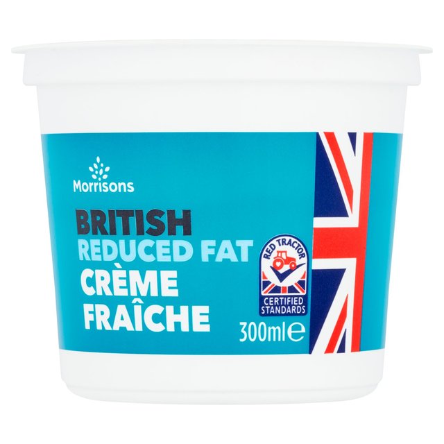 Morrisons British Reduced Fat Creme Fraiche 300ml