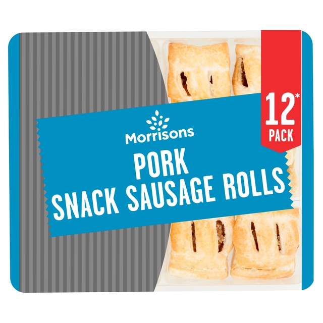 Morrisons Snack Size Pork Sausage Rolls 