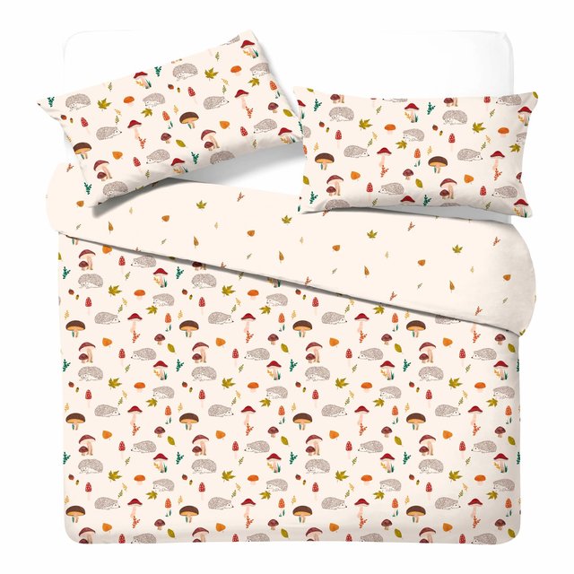 Nutmeg Home Easy Care Toadstool Duvet Set Double 