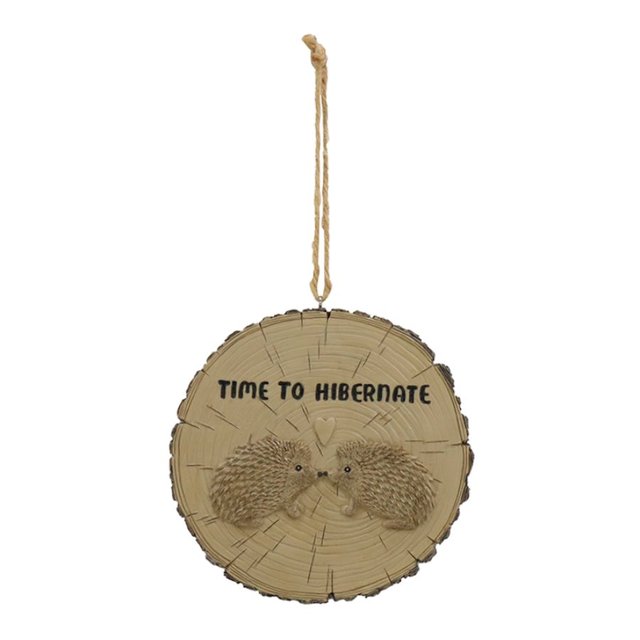 Nutmeg Home Hedgehog Plaque 