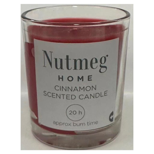 Nutmeg Home Waxfill Glass Cinnamon 