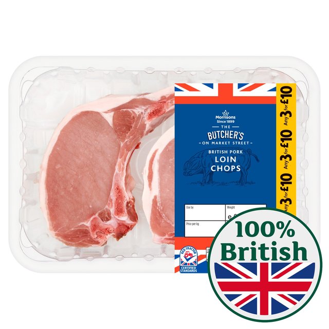 Morrisons Bone In Pork Chops 400g