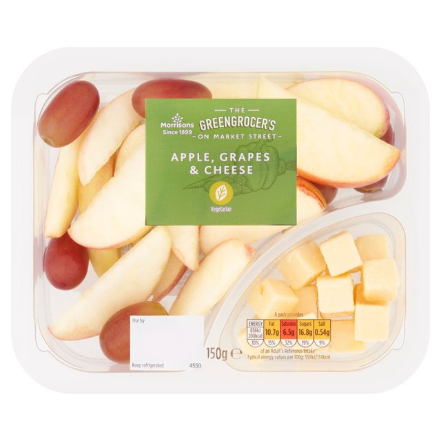 Morrisons Apple, Grapes & Cheese 150g