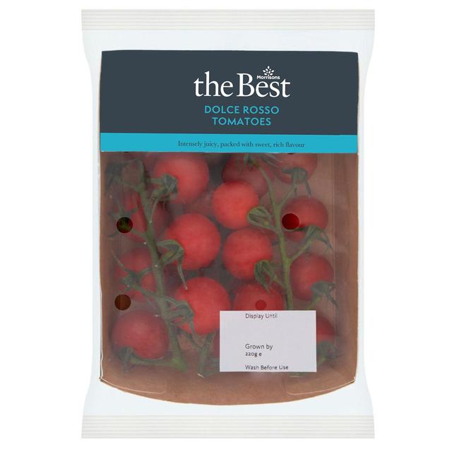 Morrisons The Best Dolce Rosso Vine Tomatoes 220g