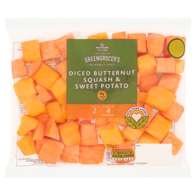 Morrisons Sweet Potato & Butternut Squash 350g