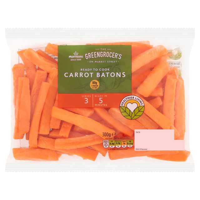 Morrisons Carrot Batons 300g