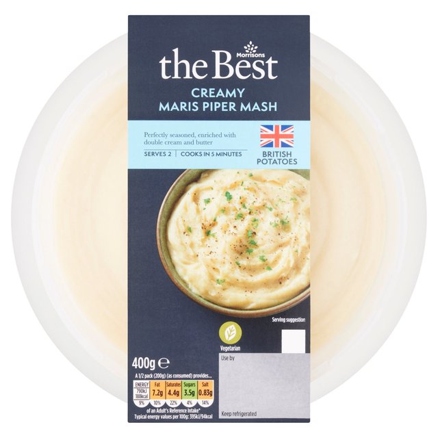 Morrisons The Best Creamy Maris Piper Mash 400g