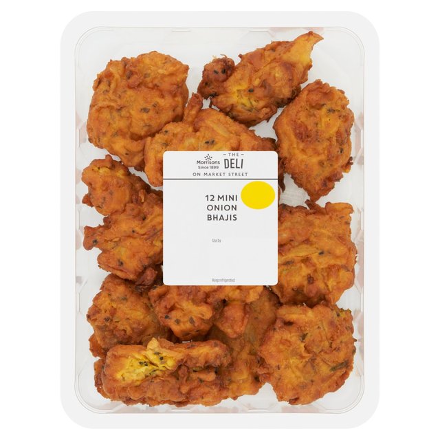 Market Street Deli Mini Onion Bhajis 12 per pack