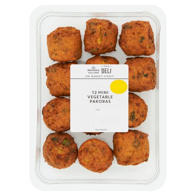 Market Street Deli Mini Vegetable Pakoras 12 per pack