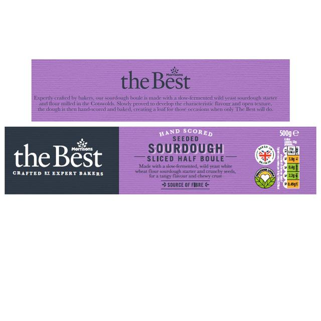 Morrisons The Best Rye Sourdough Bloomer 500g